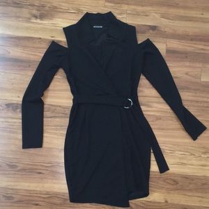 PRETTY LITTLE THING BLACK DRESS